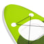oppusteligt paddleboardsæt 360x81x10 cm grøn