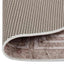 gulvtæppe 120 cm vaskbart beige