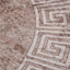 gulvtæppe 120 cm vaskbart beige