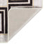 gulvtæppe 80x150 cm vaskbart lys beige