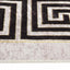 gulvtæppe 80x150 cm vaskbart lys beige