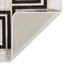 gulvtæppe 80x300 cm vaskbart lys beige