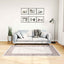 gulvtæppe 120x180 cm vaskbart lys beige