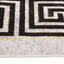 gulvtæppe 190x300 cm vaskbart lys beige