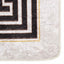 gulvtæppe 190x300 cm vaskbart lys beige