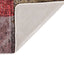 gulvtæppe 160x230 cm vaskbart patchworkdesign