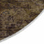gulvtæppe φ120 vaskbart patchworkdesign flerfarvet