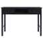 skrivebord 108x45x76 cm massivt kejsertræ sort