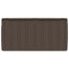hyndeboks 117x45,5x57,5 cm 270 l brun
