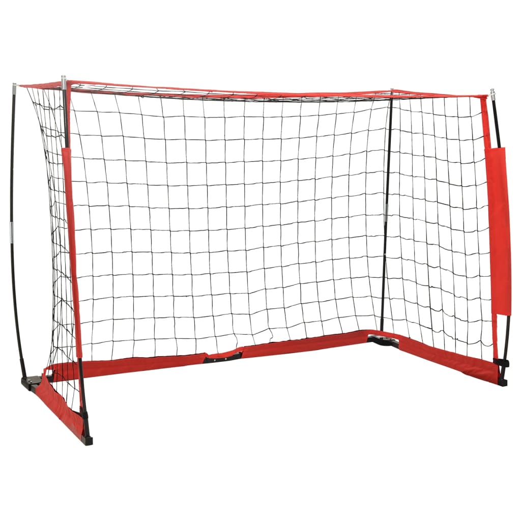 fodboldmål 184x91x124,5 cm stål billede