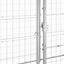udendørs hundebur med tag 16,94 m² galvaniseret stål