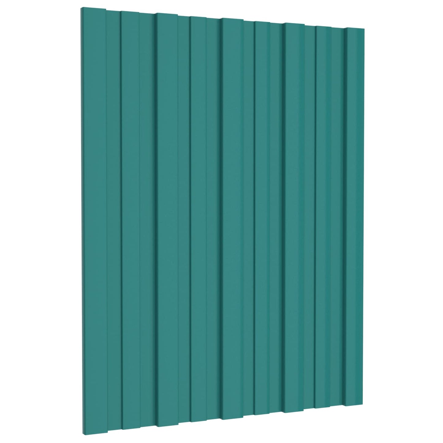 Tagpanel 36 pcs Grøn 60 x 45 cm Galvaniseret stål