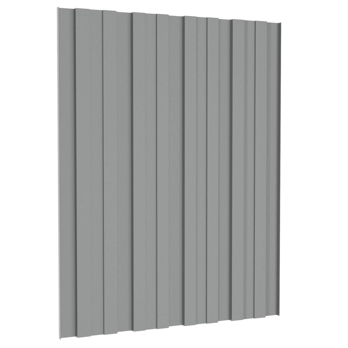 Tagpanel 36 pcs Grå 60 x 45 cm Galvaniseret stål
