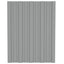 Tagpanel 36 pcs Grå 60 x 45 cm Galvaniseret stål
