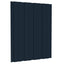 Tagpanel 12 pcs Antracit 60 x 45 cm Galvaniseret stål
