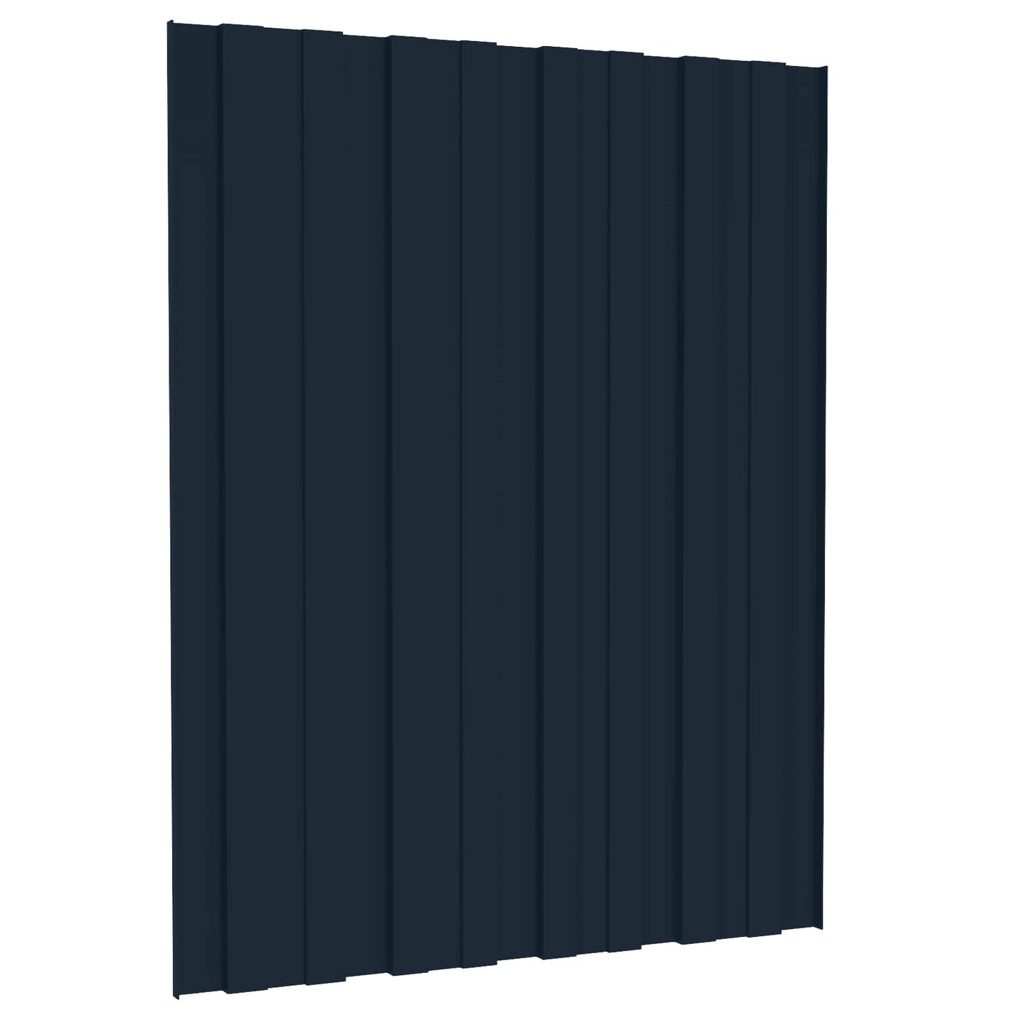 Tagpanel 12 pcs Antracit 60 x 45 cm Galvaniseret stål