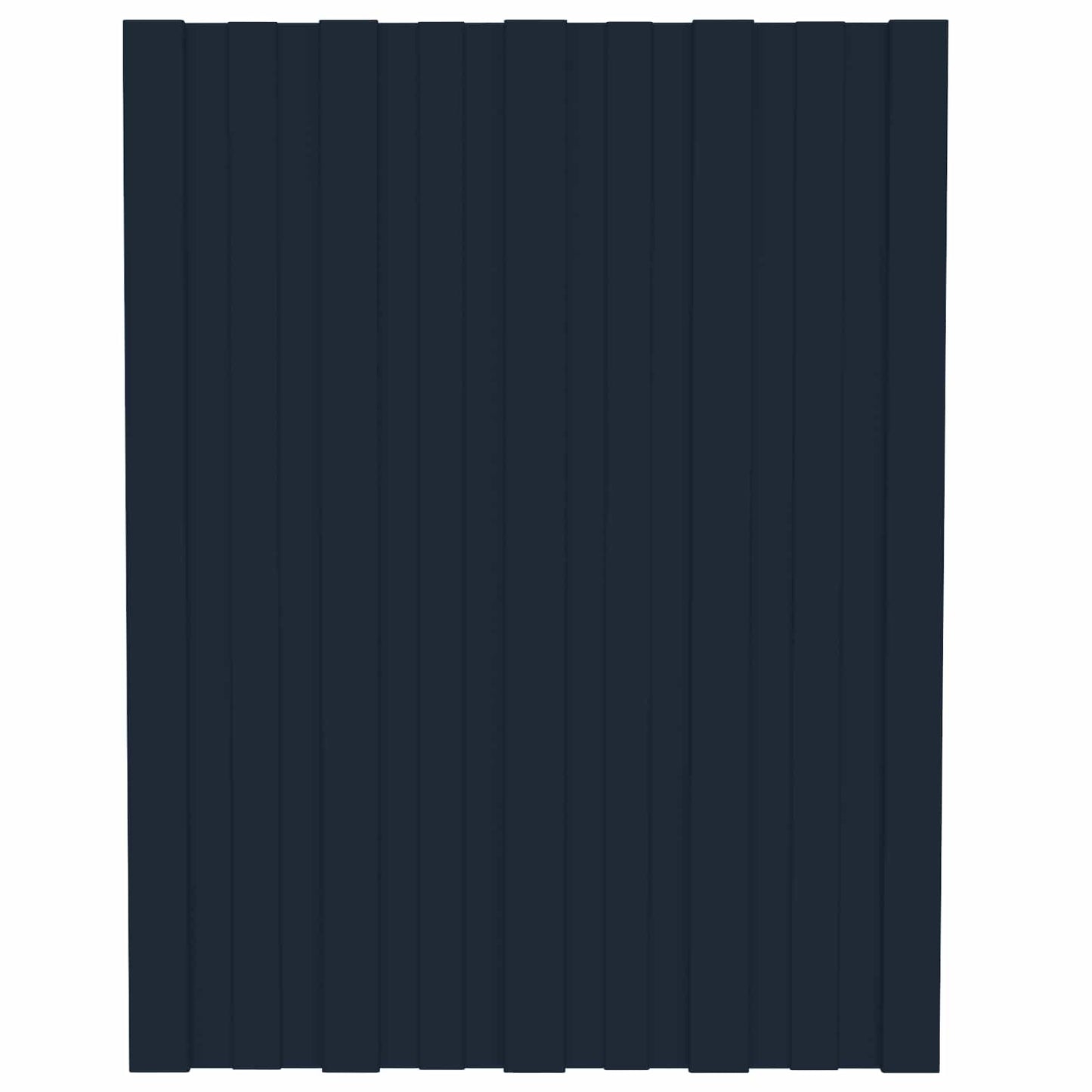 Tagpanel 12 pcs Antracit 60 x 45 cm Galvaniseret stål