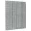 Tagpanel 36 pcs Sølv 60 x 45 cm Galvaniseret stål