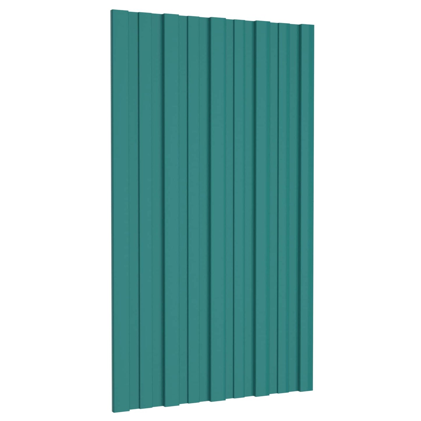 Tagpanel 36 pcs Grøn 80 x 45 cm Galvaniseret stål