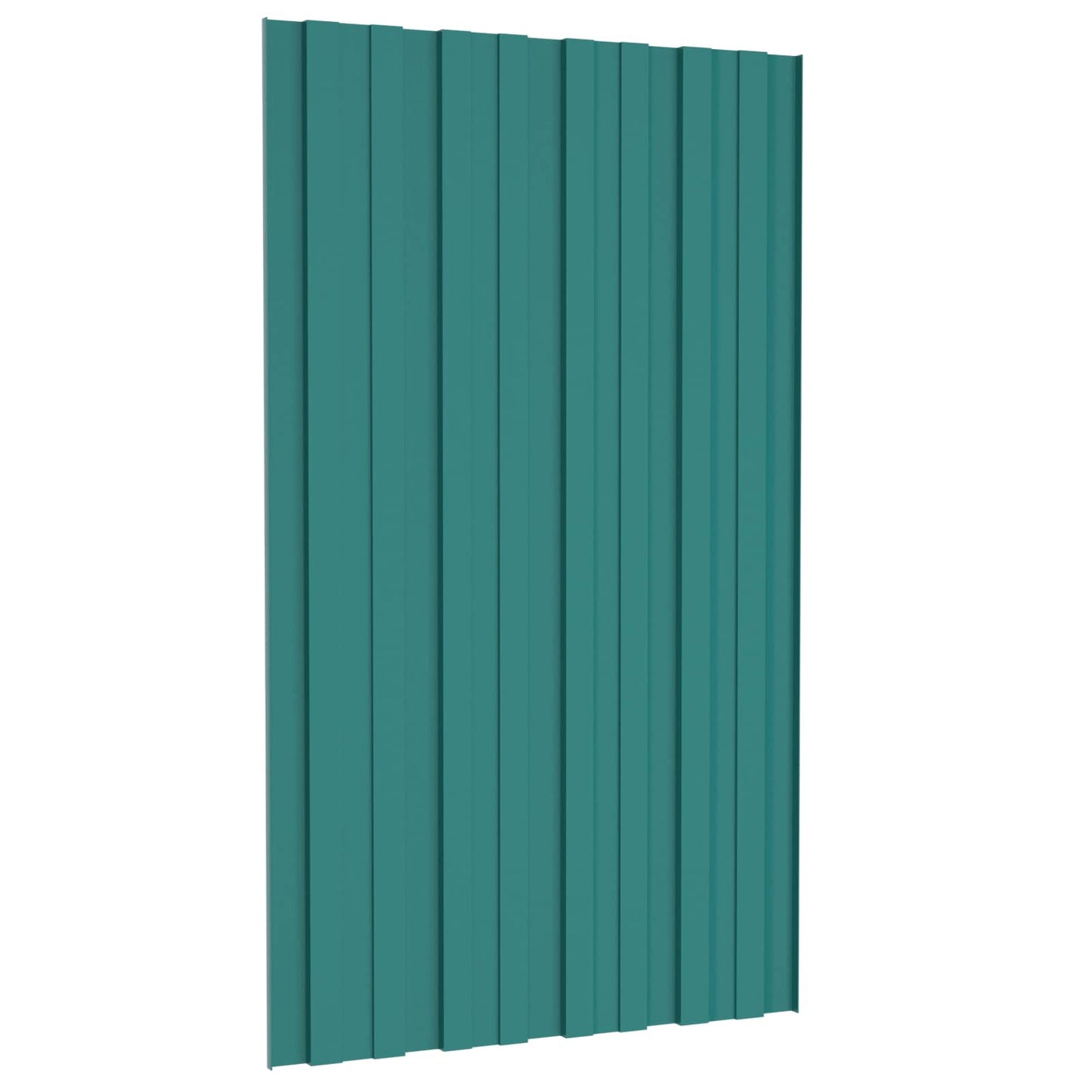 Tagpanel 36 pcs Grøn 80 x 45 cm Galvaniseret stål