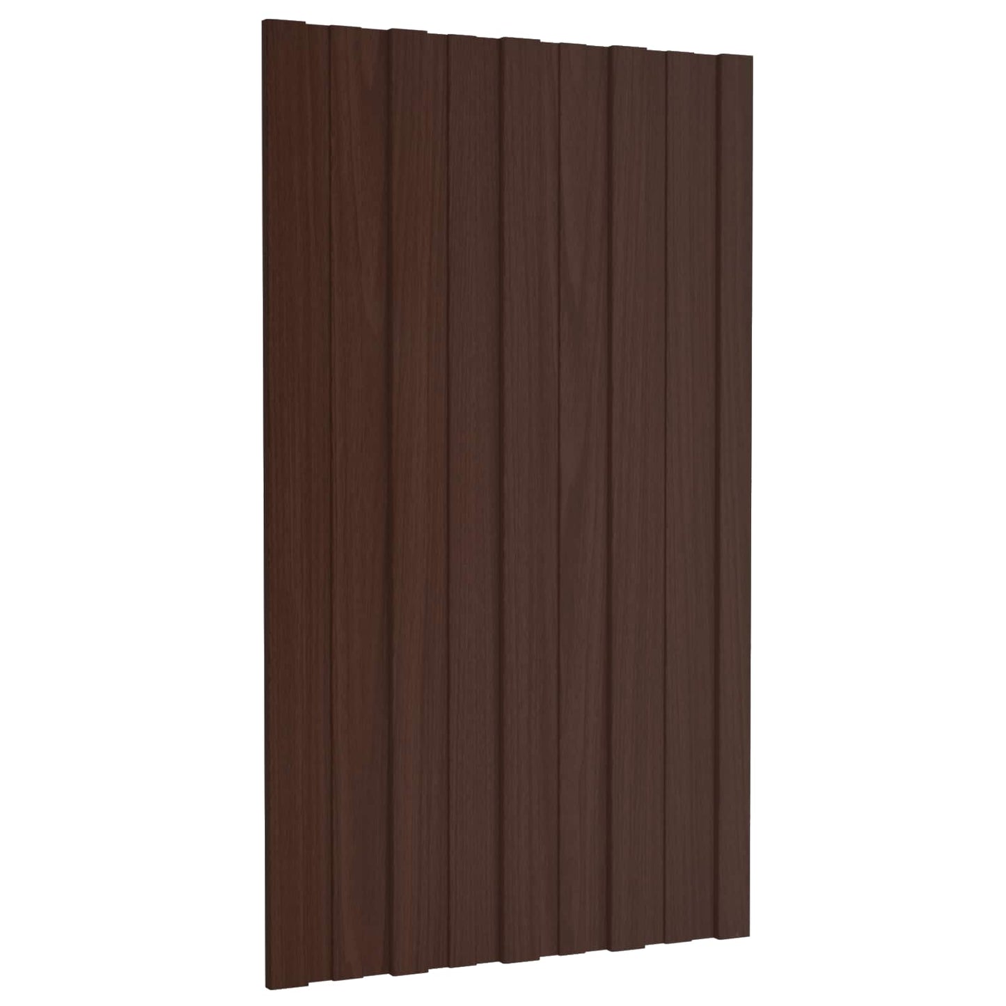 Tagpanel 36 pcs Brun 80 x 45 cm Galvaniseret stål