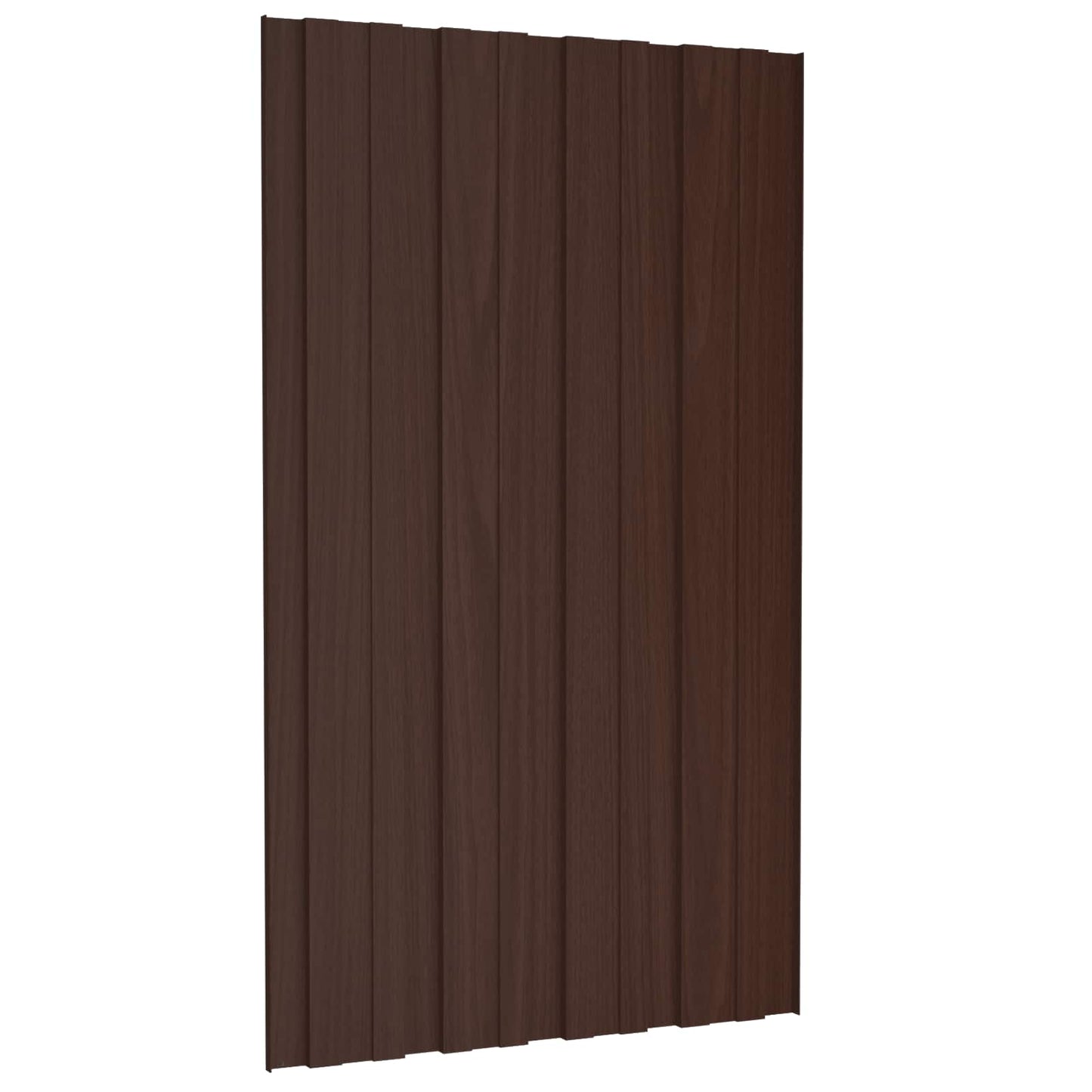 Tagpanel 36 pcs Brun 80 x 45 cm Galvaniseret stål