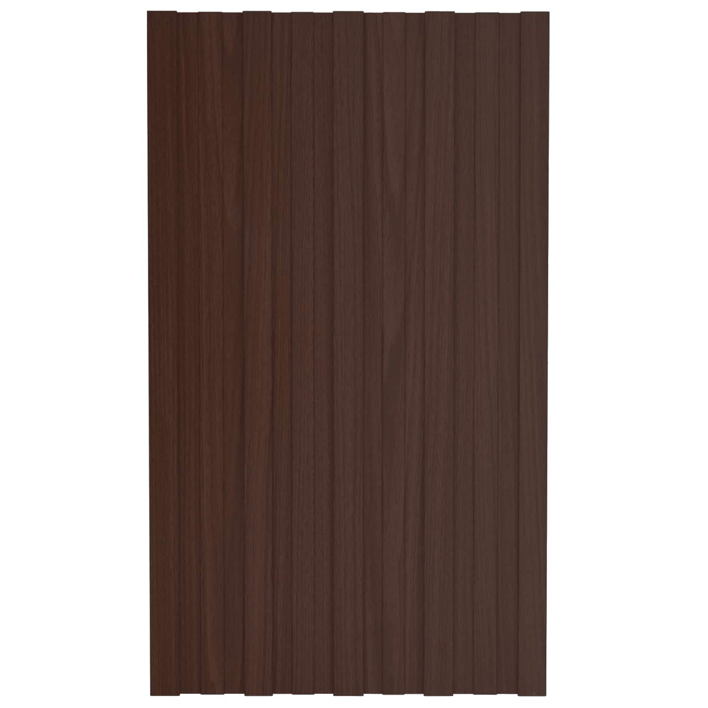 Tagpanel 36 pcs Brun 80 x 45 cm Galvaniseret stål
