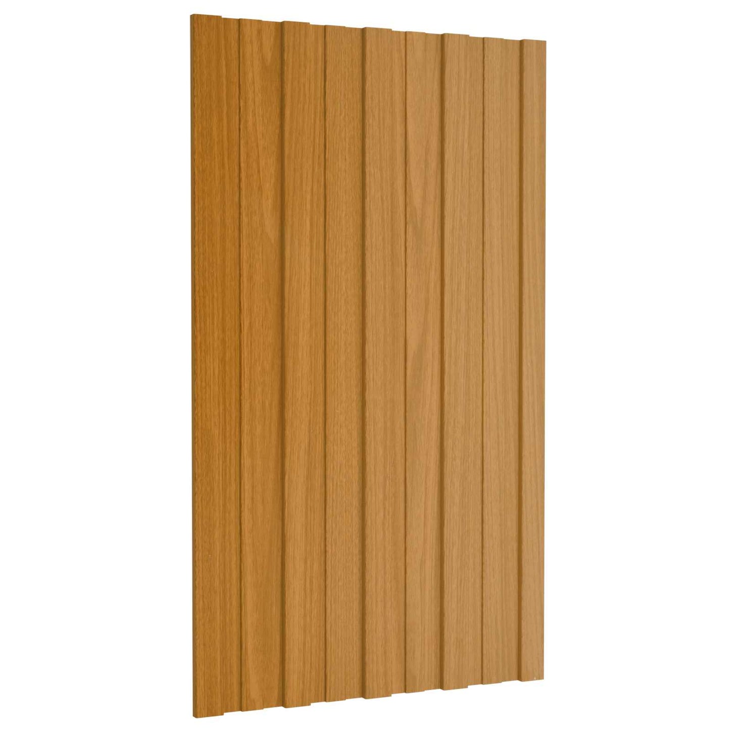 Tagpanel 12 pcs Naturfarvet 80 x 45 cm Galvaniseret stål