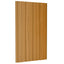 Tagpanel 36 pcs Naturfarvet 80 x 45 cm Galvaniseret stål