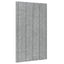 Tagpanel 12 pcs Sølv 80 x 45 cm Galvaniseret stål