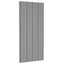 Tagpanel 12 pcs Grå 100 x 45 cm Galvaniseret stål