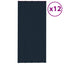 Tagpanel 12 pcs Antracit 100 x 45 cm Galvaniseret stål