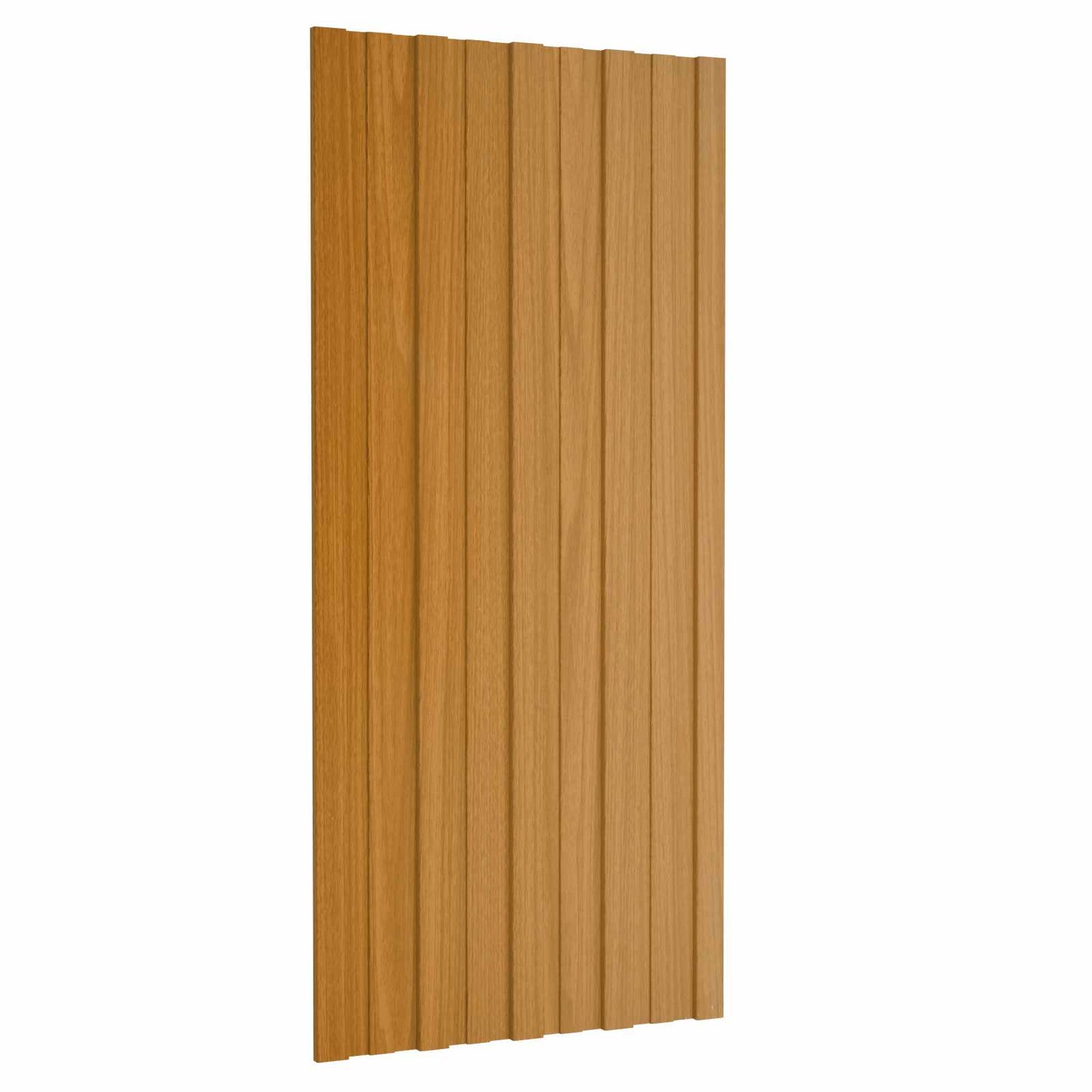 Tagpanel 12 pcs Naturfarvet 100 x 45 cm Galvaniseret stål