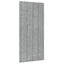 Tagpanel 12 pcs Sølv 100 x 45 cm Galvaniseret stål