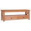 tv-skab 115x30x40 cm massivt mahognitræ