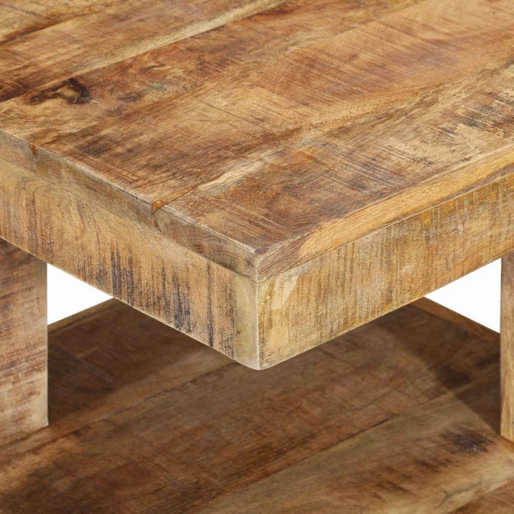 sofabord 45x45x40 cm massivt mangotræ