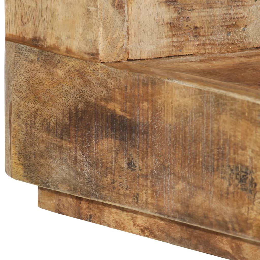 sofabord 45x45x40 cm massivt mangotræ