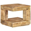 sofabord 45x45x40 cm massivt mangotræ