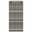 hyndeboks 100x49x103,5 cm polyrattan grå