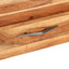 konsolbord 110x34x74 cm massivt akacietræ