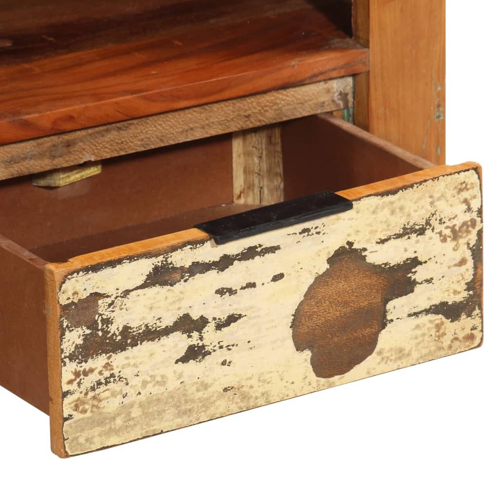 tv-skab 110x30x40 cm massivt genbrugstræ