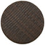 tebord 45 cm polyrattan brun