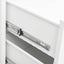 industriel kommode 78x40x93 cm metal hvid