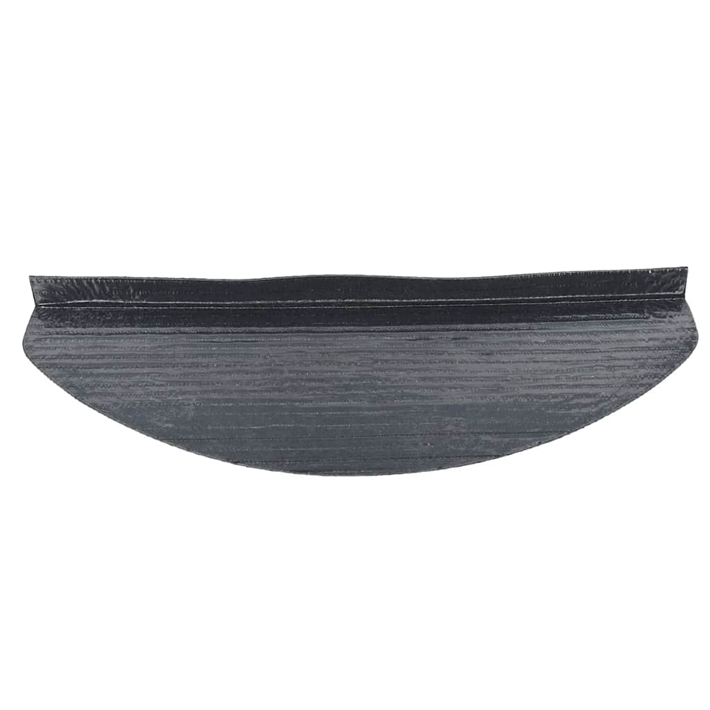 trappemåtter 15 stk. 65x22,5x3,5 cm selvklæbende grå