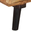 tv-bord 145x35x35 cm massivt akacietræ
