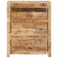 skuffeskab 60x33x75 cm massivt mangotræ