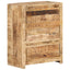 skuffeskab 60x33x75 cm massivt mangotræ