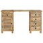 skrivebord 140x50x77 cm massivt mangotræ