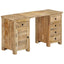 skrivebord 140x50x77 cm massivt mangotræ