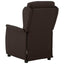 Liggestol Mørk Brun 66,5 x 94 x 101,5 cm Polyester